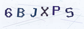 六位字母数字验证码