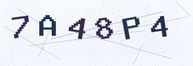 六位字母数字验证码