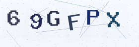 六位字母数字验证码